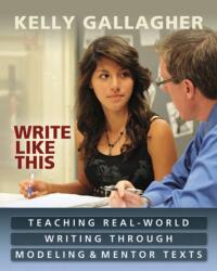 Write Like This (ISBN: 9781571108968)