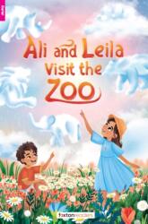Ali and Leila Visit the Zoo - Foxton Reader Starter Level (300 Headwords A1) with free online AUDIO (ISBN: 9781839251528)