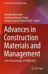 Advances in Construction Materials and Management (ISBN: 9789819925544)