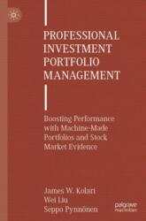 Professional Investment Portfolio Management (ISBN: 9783031481710)