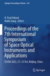 Proceedings of the 7th International Symposium of Space Optical Instruments and Applications (ISBN: 9789819944163)