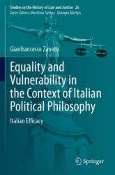 Equality and Vulnerability in the Context of Italian Political Philosophy (ISBN: 9783031355554)