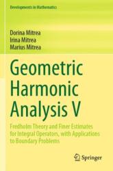 Geometric Harmonic Analysis V (ISBN: 9783031315633)