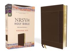 NRSVue, Holy Bible, Personal Size, Leathersoft, Brown, Comfort Print (ISBN: 9780310461470)