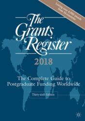 The Grants Register 2018 (ISBN: 9781137592095)