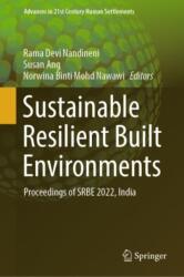 Sustainable Resilient Built Environments (ISBN: 9789819988105)