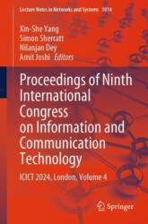 Proceedings of Ninth International Congress on Information and Communication Technology (ISBN: 9789819735617)
