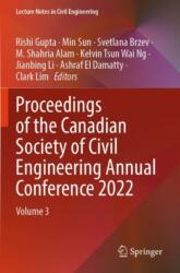 Proceedings of the Canadian Society of Civil Engineering Annual Conference 2022 (ISBN: 9783031340291)