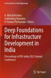 Deep Foundations for Infrastructure Development in India (ISBN: 9783031372582)