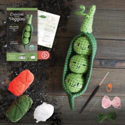 Crochet Your Veggies Amigurumi Kit Peapod (ISBN: 9780764370519)