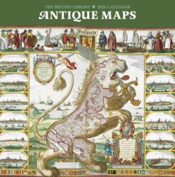 Antique Maps 2026 Wall Calendar (ISBN: 9781087511733)