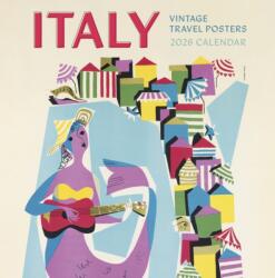Italy: Vintage Travel Posters 2026 Wall Calendar (ISBN: 9781087511672)