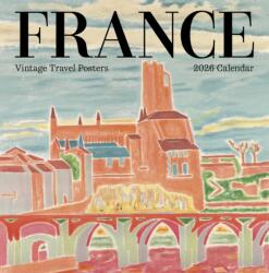 France: Vintage Travel Posters 2026 Wall Calendar (ISBN: 9781087511665)