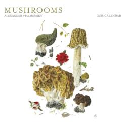Mushrooms: Alexander Viazmensky 2026 Wall Calendar (ISBN: 9781087511610)