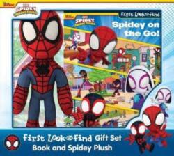 Disney Junior Marvel Spidey and His Amazing Friends: Spidey on the Go! First Look and Find Book Box and Plush Gift Set (ISBN: 9781503766594)