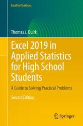 Excel 2019 in Applied Statistics for High School Students (ISBN: 9783030667559)
