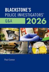 Blackstone's Police Investigators' Q&A 2026 (ISBN: 9780198976394)