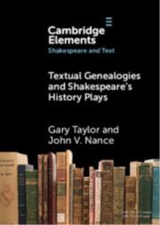 Textual Genealogies and Shakespeare's History Plays (ISBN: 9781009615686)