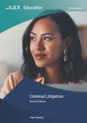 Criminal Litigation (ISBN: 9781911698333)