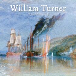 William Turner 2025 Square Wall Calendar (ISBN: 9781804425602)