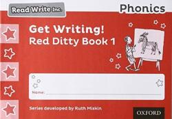 Read Write Inc. Phonics: Get Writing! Red Ditty Book 1 Pack of 10 (ISBN: 9780198414278)