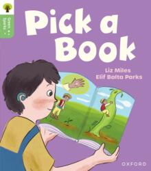 Oxford Reading Tree Green Sparks: Level 3: Pick a Book (ISBN: 9781382057004)