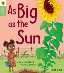 Oxford Reading Tree Green Sparks: Level 1 : As Big as the Sun (ISBN: 9781382056816)