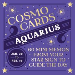 Cosmo Cards: Aquarius (ISBN: 9781797234625)