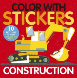 Color with Stickers: Construction (ISBN: 9781664341043)