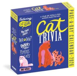 Cat Trivia Page-A-Day(R) Calendar 2026 (ISBN: 9781523531387)