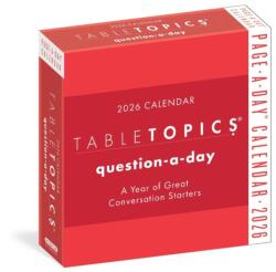 TableTopics Question-a-Day Page-A-Day(R) Calendar 2026 (ISBN: 9781523531202)