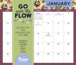 Go with the Flow: Inspiration and Organization for 2026 (ISBN: 9781523532247)