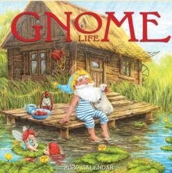 Gnome Life Wall Calendar 2026 (ISBN: 9781523530472)