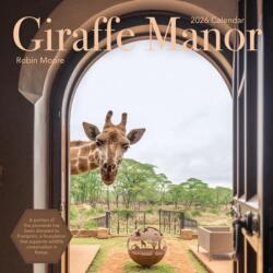 Giraffe Manor Wall Calendar 2026 (ISBN: 9781523531073)