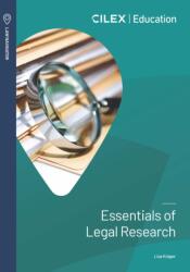 Essentials of Legal Research (ISBN: 9781911713722)