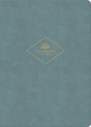 CSB Women's Study Bible, Earthen Teal Suedesoft (ISBN: 9781087706894)
