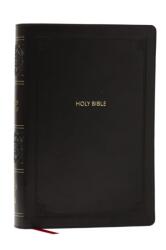 NKJV Giant Print End-of-Verse Reference Bible, Black Leathersoft, Red Letter, Comfort Print (ISBN: 9781400349494)