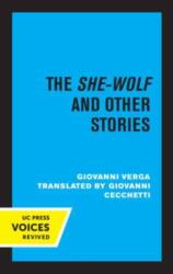 The She-Wolf and Other Stories (ISBN: 9780520339576)