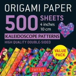 Origami Paper 500 sheets Kaleidoscope Patterns 4" (ISBN: 9780804849968)