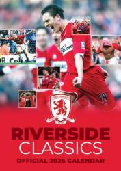 The Official Middlesbrough Legends Calendar 2026 (ISBN: 9781916755833)