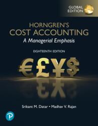 Horngren's Cost Accounting, Global Edition (ISBN: 9781292463063)