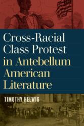 Cross-Racial Class Protest in Antebellum American Literature (ISBN: 9781625344977)
