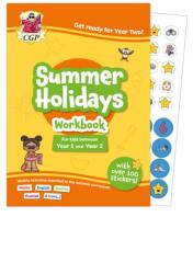 CGP Summer Holidays Activity Workbook - for kids between Year 1 and Year 2 (ISBN: 9781837742196)