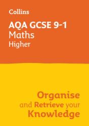AQA GCSE 9-1 Maths Higher Organise and Retrieve Your Knowledge (ISBN: 9780008672386)