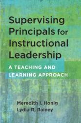 Supervising Principals for Instructional Leadership (ISBN: 9781682534649)