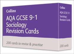 AQA GCSE 9-1 Sociology Revision Cards (ISBN: 9780008399320)