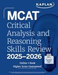 MCAT Critical Analysis and Reasoning Skills Review 2025-2026 (ISBN: 9781506294162)