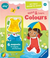Play+ My first Magnetic Book: Match and Learn Colours (ISBN: 9783380970224)