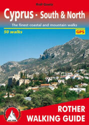 Cyprus - South & North walking guide 50 walks - Rolf Goetz, Gill Round (2010)