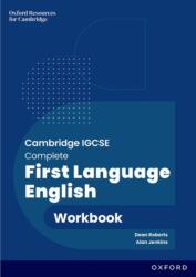 Cambridge IGCSE Complete First Language English: Workbook (ISBN: 9781382071673)